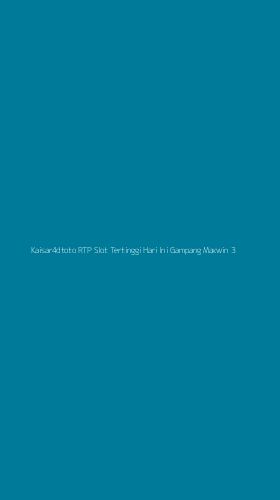 Tampilan Antarmuka Aplikasi Kaisar4dtoto Rtp Slot Tertinggi Hari Ini Gampang Maxwin - 3