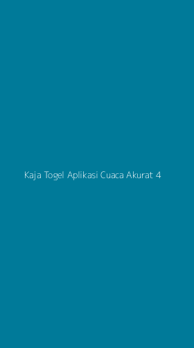 Tampilan Antarmuka Aplikasi Kaja Togel Aplikasi Cuaca Akurat - 4
