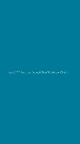 Tampilan Antarmuka Aplikasi Kakek777 Panduan Deposit Dan Withdraw Kilat - 4