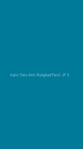 Tampilan Antarmuka Aplikasi Kalio Toto Anti Rungkad Pasti Jp - 3