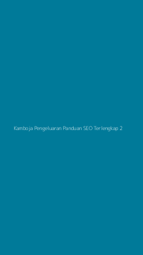 Tampilan Antarmuka Aplikasi Kamboja Pengeluaran Panduan Seo Terlengkap - 2