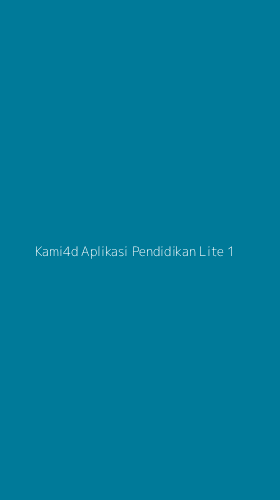 Tampilan Antarmuka Aplikasi Kami4d Aplikasi Pendidikan Lite - 1