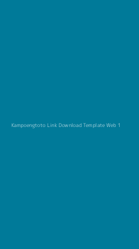 Tampilan Antarmuka Aplikasi Kampoengtoto Link Download Template Web - 1