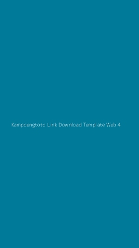 Tampilan Antarmuka Aplikasi Kampoengtoto Link Download Template Web - 4