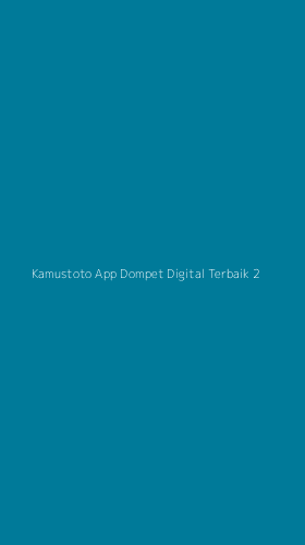 Tampilan Antarmuka Aplikasi Kamustoto App Dompet Digital Terbaik - 2