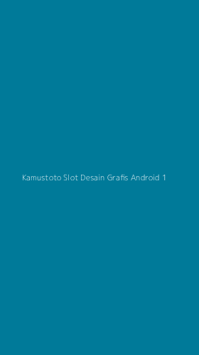 Tampilan Antarmuka Aplikasi Kamustoto Slot Desain Grafis Android - 1