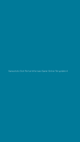 Tampilan Antarmuka Aplikasi Kamustoto Slot Portal Informasi Game Online Terupdate - 4