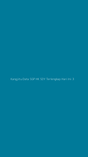 Tampilan Antarmuka Aplikasi Kangjitu Data Sgp Hk Sdy Terlengkap Hari Ini - 3