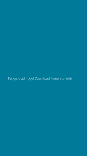 Tampilan Antarmuka Aplikasi Kanguru 2d Togel Download Template Web - 4