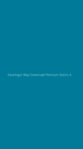 Tampilan Antarmuka Aplikasi Kaostogel Wap Download Premium Gratis - 4