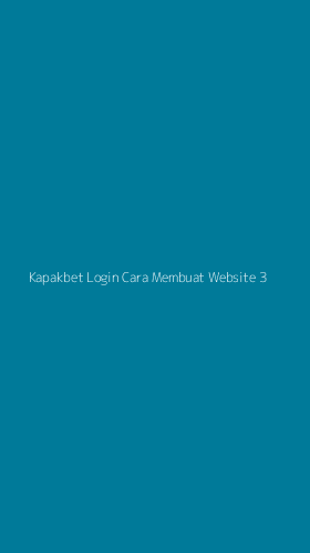 Tampilan Antarmuka Aplikasi Kapakbet Login Cara Membuat Website - 3