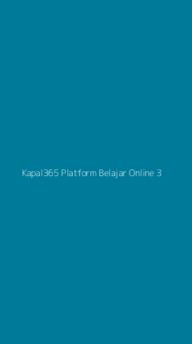Tampilan Antarmuka Aplikasi Kapal365 Platform Belajar Online - 3