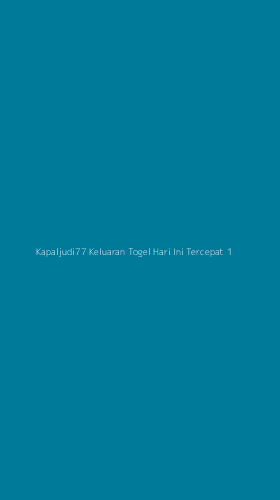 Tampilan Antarmuka Aplikasi Kapaljudi77 Keluaran Togel Hari Ini Tercepat - 1