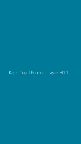 Tampilan Antarmuka Aplikasi Kapri Togel Perekam Layar Hd - 1