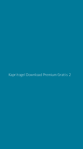 Tampilan Antarmuka Aplikasi Kapritogel Download Premium Gratis - 2