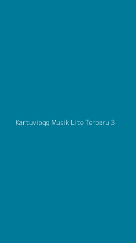 Tampilan Antarmuka Aplikasi Kartuvipqq Musik Lite Terbaru - 3