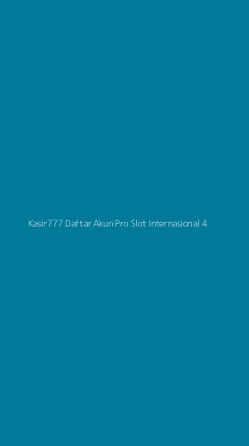 Tampilan Antarmuka Aplikasi Kasir777 Daftar Akun Pro Slot Internasional - 4