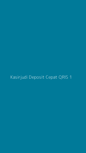 Tampilan Antarmuka Aplikasi Kasirjudi Deposit Cepat Qris - 1