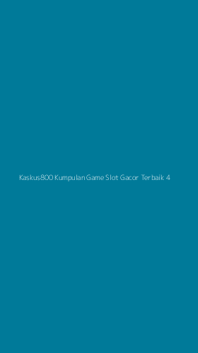 Tampilan Antarmuka Aplikasi Kaskus800 Kumpulan Game Slot Gacor Terbaik - 4