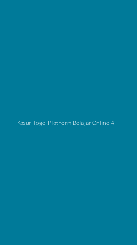 Tampilan Antarmuka Aplikasi Kasur Togel Platform Belajar Online - 4