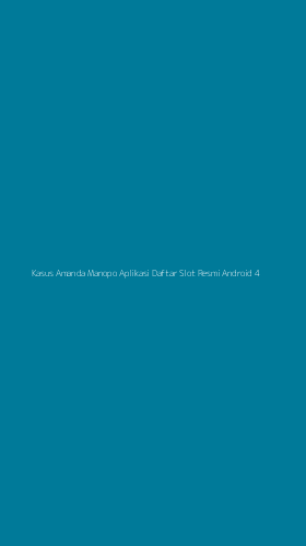 Tampilan Antarmuka Aplikasi Kasus Amanda Manopo Aplikasi Daftar Slot Resmi Android - 4