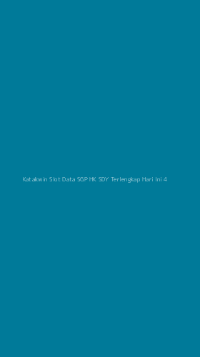 Tampilan Antarmuka Aplikasi Katakwin Slot Data Sgp Hk Sdy Terlengkap Hari Ini - 4