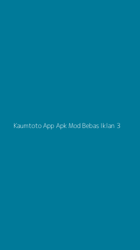 Tampilan Antarmuka Aplikasi Kaumtoto App Apk Mod Bebas Iklan - 3