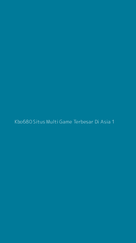 Tampilan Antarmuka Aplikasi Kbo680 Situs Multi Game Terbesar Di Asia - 1