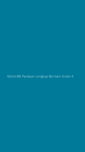 Tampilan Antarmuka Aplikasi Kdslot88 Panduan Lengkap Bermain Aman - 4