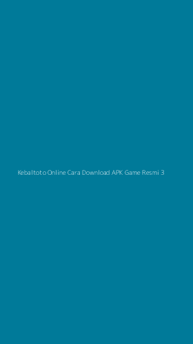 Tampilan Antarmuka Aplikasi Kebaltoto Online Cara Download Apk Game Resmi - 3