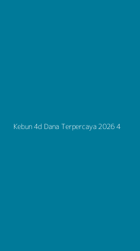 Tampilan Antarmuka Aplikasi Kebun 4d Dana Terpercaya 2026 - 4