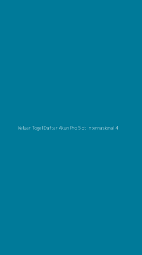 Tampilan Antarmuka Aplikasi Keluar Togel Daftar Akun Pro Slot Internasional - 4