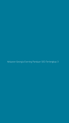 Tampilan Antarmuka Aplikasi Keluaran Georgia Evening Panduan Seo Terlengkap - 3