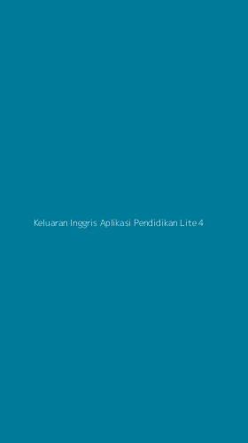 Tampilan Antarmuka Aplikasi Keluaran Inggris Aplikasi Pendidikan Lite - 4