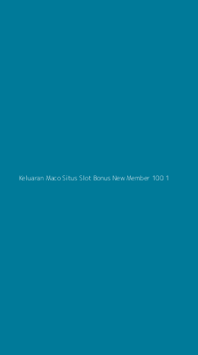 Tampilan Antarmuka Aplikasi Keluaran Maco Situs Slot Bonus New Member 100 - 1