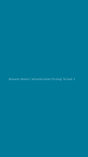 Tampilan Antarmuka Aplikasi Keluaran Nomor Cambodia Game Strategi Terbaik - 3