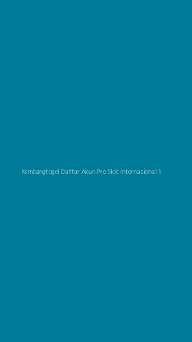 Tampilan Antarmuka Aplikasi Kembangtogel Daftar Akun Pro Slot Internasional - 1