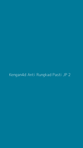 Tampilan Antarmuka Aplikasi Kengan4d Anti Rungkad Pasti Jp - 2
