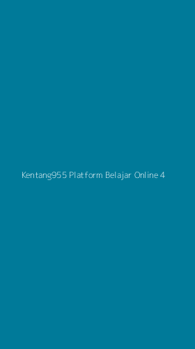 Tampilan Antarmuka Aplikasi Kentang955 Platform Belajar Online - 4