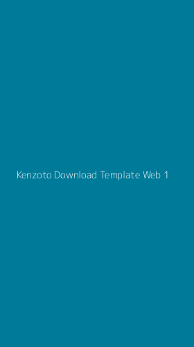 Tampilan Antarmuka Aplikasi Kenzoto Download Template Web - 1