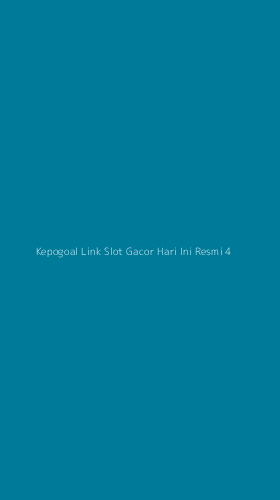 Tampilan Antarmuka Aplikasi Kepogoal Link Slot Gacor Hari Ini Resmi - 4