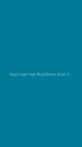 Tampilan Antarmuka Aplikasi Kepritogel Apk Mod Bebas Iklan - 3