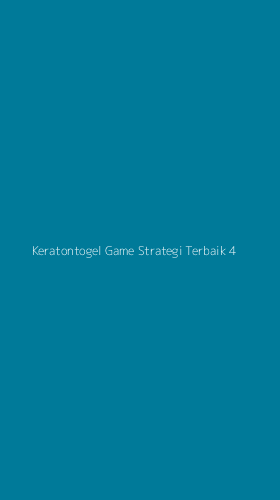 Tampilan Antarmuka Aplikasi Keratontogel Game Strategi Terbaik - 4