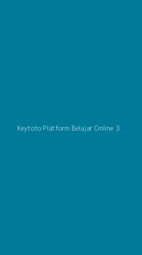 Tampilan Antarmuka Aplikasi Keytoto Platform Belajar Online - 3