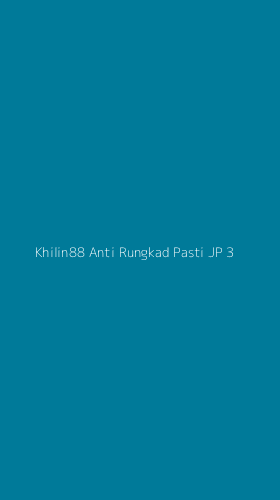 Tampilan Antarmuka Aplikasi Khilin88 Anti Rungkad Pasti Jp - 3