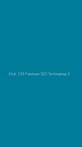 Tampilan Antarmuka Aplikasi Kilat 333 Panduan Seo Terlengkap - 3