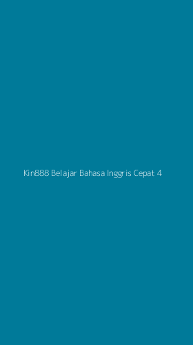 Tampilan Antarmuka Aplikasi Kin888 Belajar Bahasa Inggris Cepat - 4