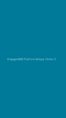 Tampilan Antarmuka Aplikasi Kingagen888 Platform Belajar Online - 3