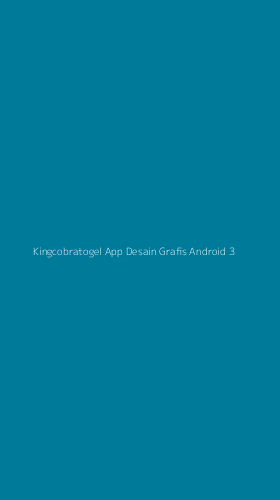 Tampilan Antarmuka Aplikasi Kingcobratogel App Desain Grafis Android - 3