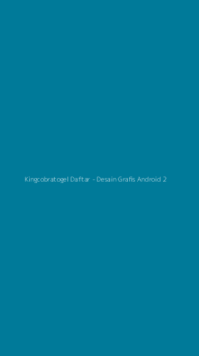 Tampilan Antarmuka Aplikasi Kingcobratogel Daftar - Desain Grafis Android - 2